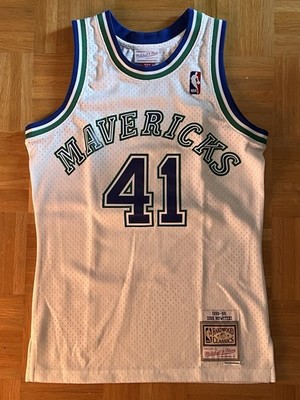 Dallas Mavericks Dirk Novitzki Trikot Mitchell & Mess Swingman Collection Nr. 41
