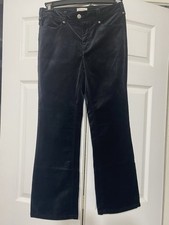Pilcro Black Velvet Jeans Size 27
