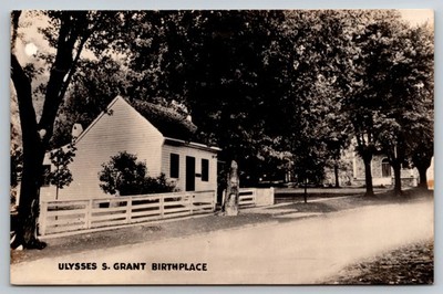 Ulysses S Grant Birthplace, Point Pleasant, OH, Landmark, Postcard