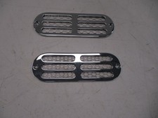 PERKO OVAL LOUVERED VENT TRANSOM OR LOCKER COVER SET OF (2) 86030 BOAT