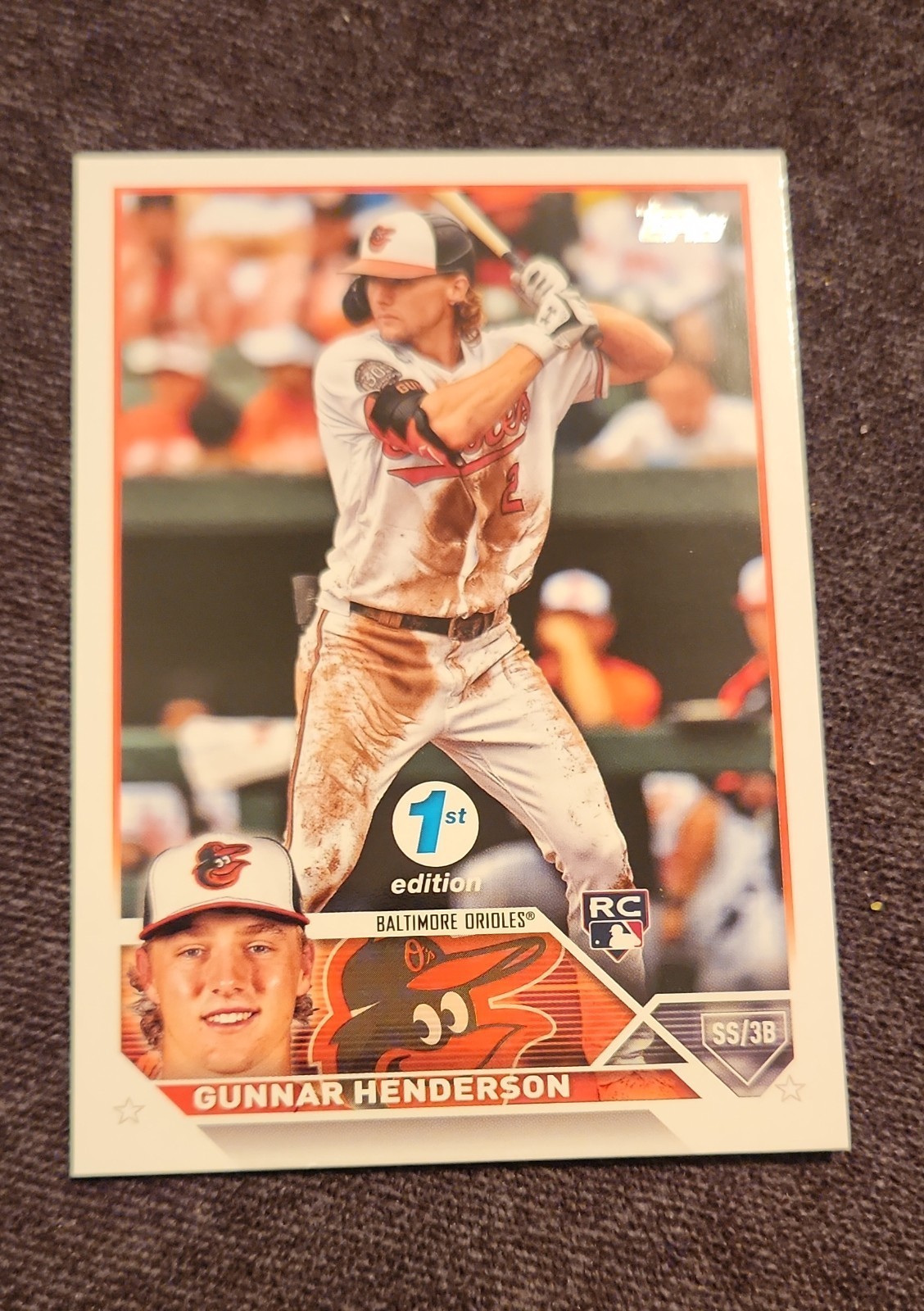 2023 Topps Series 1 1st Edition - Gunnar Henderson #206 (RC)