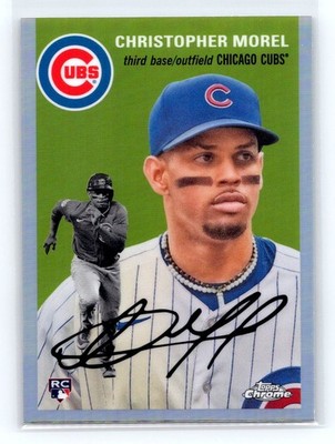 2023 Topps Chrome Platinum RC Rookie #184 Christopher Morel Refractors