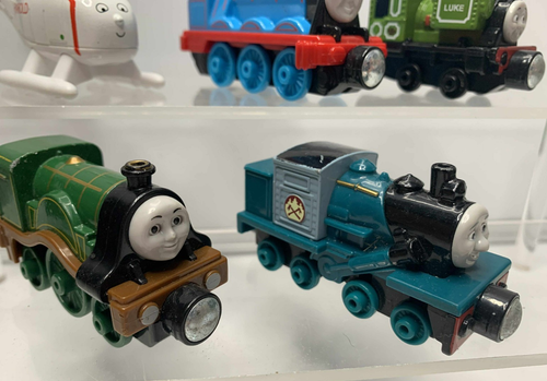 Thomas & Friends Trackmaster Push Along Metal Train bundle Engine Harold  (P1) - Picture 4 of 5