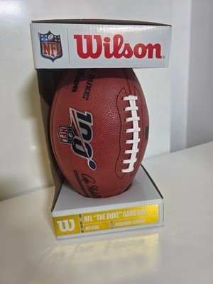 Wilson NFL The Duke Game Ball 100th Anniversary / Raiders American Football Neu