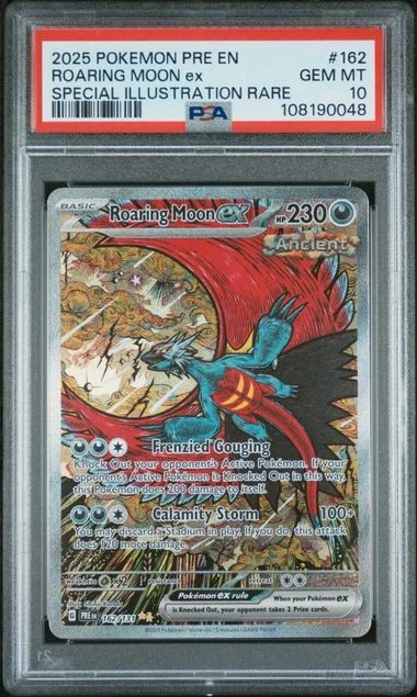 Roaring Moon Ex 162/131 Prismatic Evolutions Just Listed 2026