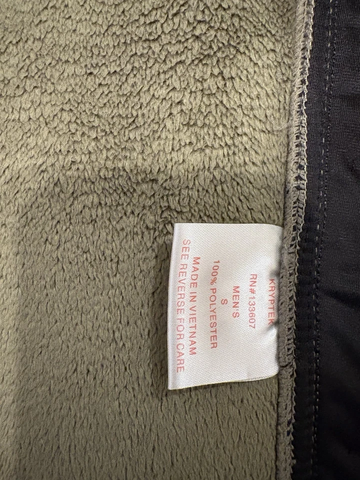 KRYPTEK Cadog Vest, Black With Green Fleece, Size Small - Image 4 of 4