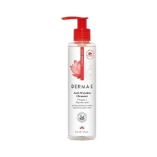 Derma E Anti-Wrinkle Cleanser – Anti-Aging Face Wash with Glycolic Acid and