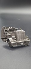 Vintage 1977 Bergamot Brass Works Semi Big Rig Truck Belt Buckle Made USA 3-D