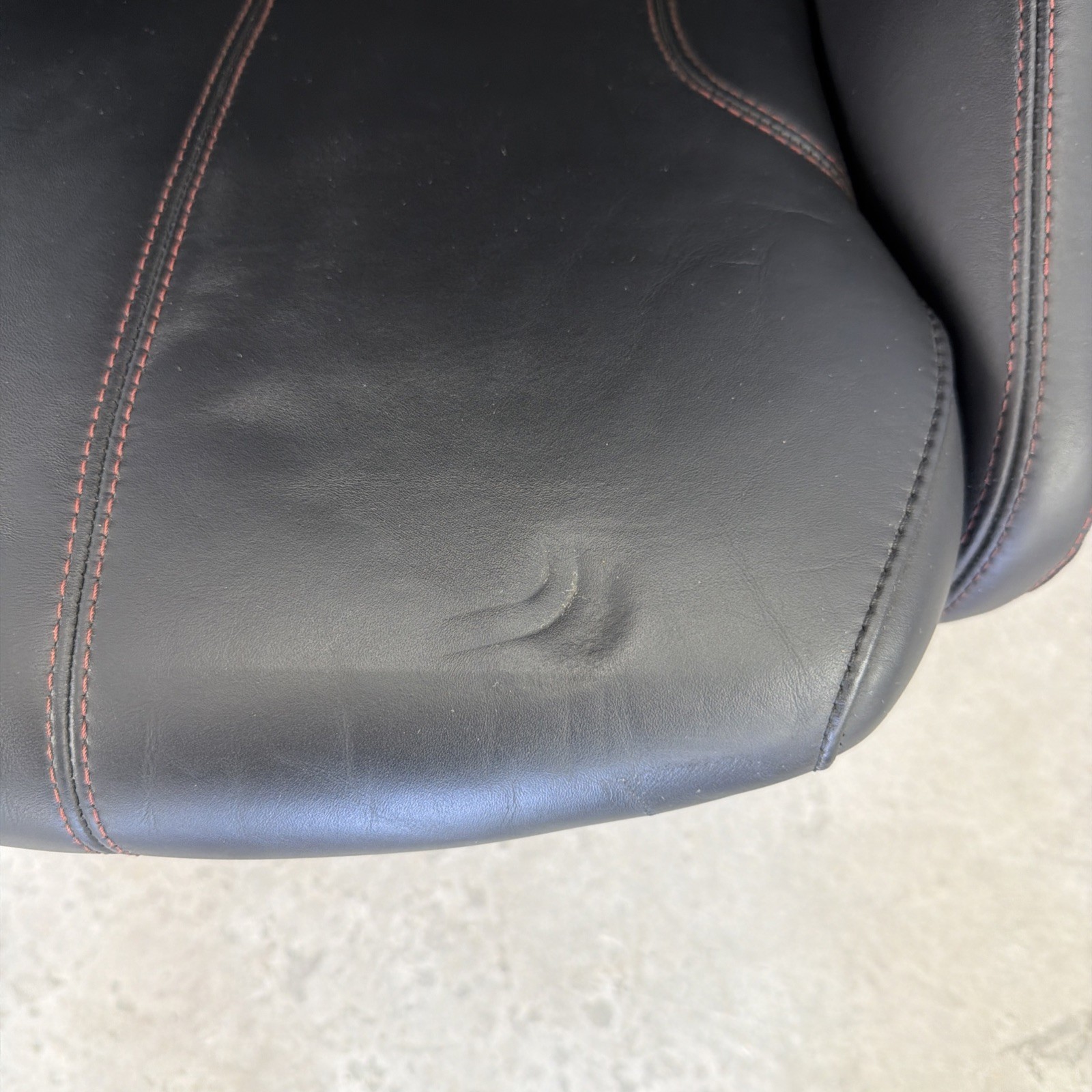 Lamborghini Huracan 2017 Front Right Passenger Seat Cushion Leather 16-19 BURNT