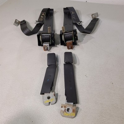 99-04 Ford Mustang Convertible Rear Seat Belt Retractors & Latches Lh Rh Set Aa7