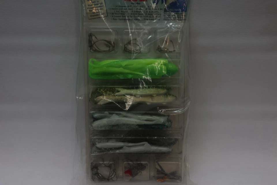 De Colección Banjo Weedless Minnow Bill Dance Banjo Bass Sistema de Pesca 110 piezas Kit NUEVO Foto 3 de 4