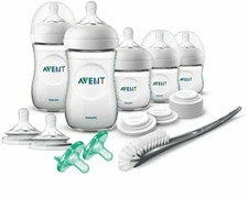 Philips Avent SCD206/03 Newborn Natural Starter Gift Set open box never used.