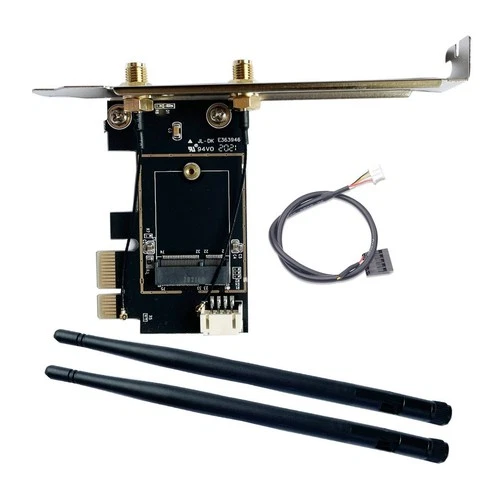 PCIE WiFi Card Adapter Card M2 NGFF Bluetooth Converter for Desktop Wi-Fi5789