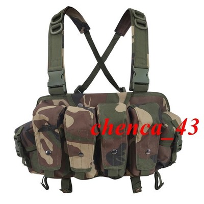 US Ship!!! AK 6b13 Chest Rig Woodland Tactical Vest Russian