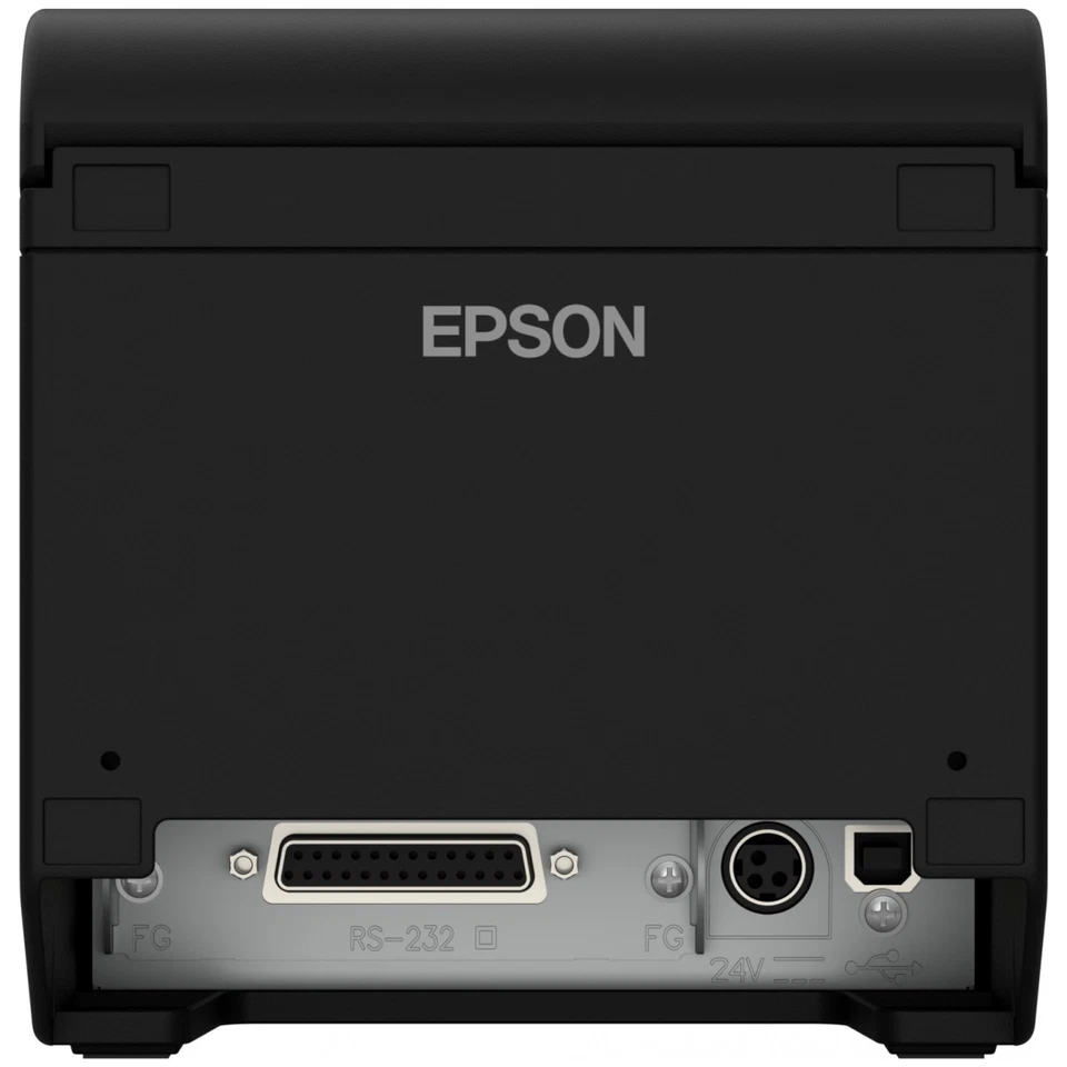 Epson TM-T20III Monochrome Thermal POS Receipt USB Printer with US Power Cord - Image 3 of 4