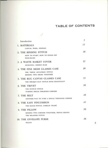 New Methods In Needlepoint By Hope Hanley 1966 Retro 13 Basic Designs Craft Book - Picture 3 of 7