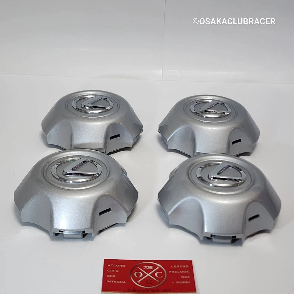 Оригинальный комплект центральных колпаков для колеса Lexus LX470 2002-2006 годов выпуска 4 типа B 42603-60600 от оригинального производителя - Изображение 3 из 4