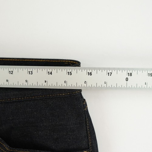 Jeans nuovi Levis 505-0217 rigidi linea rossa giapponese Selvedge 31 RAW (vestibilità 30x34) $240 - Foto 9 di 14