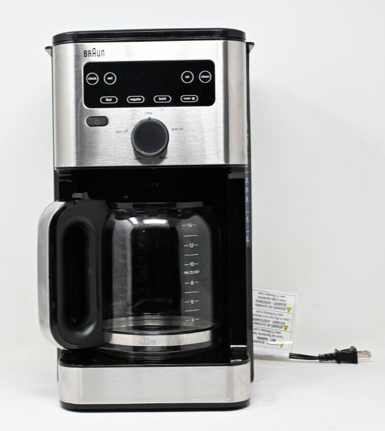 Braun OptiBrew 14 Cup Quick Drip Coffee Maker KF5350BK