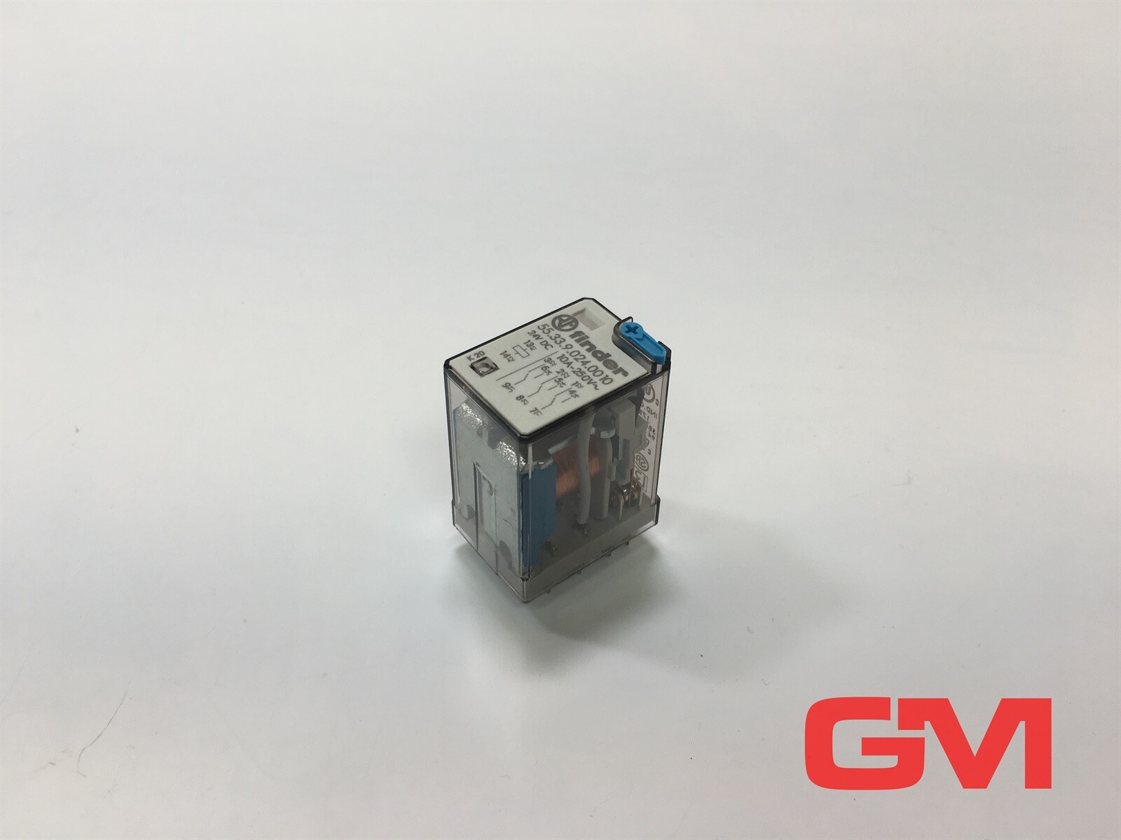 Finder Plug-in Relay 55.33.9.024.0010 24V DC 10A 250V General Purpose Relay