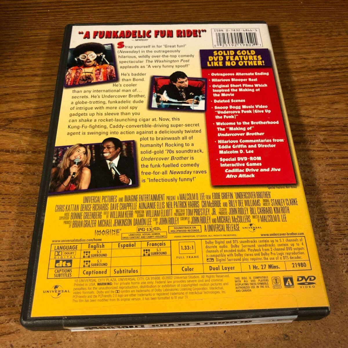 Undercover Brother DVD Full Screen (Used) Denise Richards 25192198021 | eBay Undercover Brother DVD Full Screen (Used) Denise Richards 25192198021 | eBay