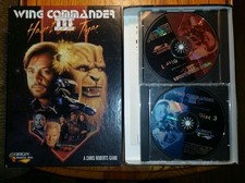 Wing Commander III Heart of the Tiger CD-Rom Interactive Movie, Great Cond. 1D