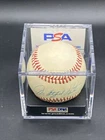 Jim "Catfish" Hunter - Signed Brown OAL Baseball - PSA/DNA Cert. AJ62981 - *1878