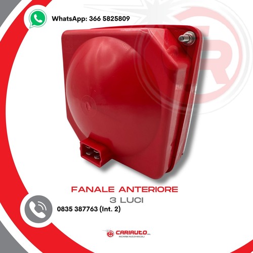 Fanale Anteriore COBO 3 Luci Trattore 140x140 Same Landini Proiettore Simmetrico - Foto 2 di 5