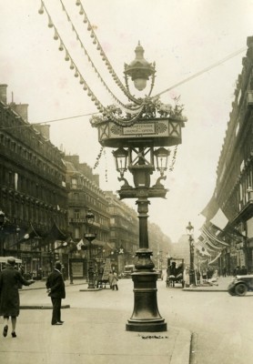 Frankreich Paris Avenue de l'Opera 50 Jahre altes Meurisse Foto 1929