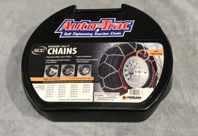 Auto-Trac Self-Tightening Traction Chains Passenger - Class''S''