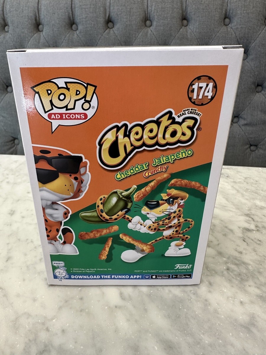 FUNKO POP CHEETOS Chester Cheetah 174 Flocked Hollywood 🇺🇸 EUR 50,92 - ES FUNKO POP CHEETOS Chester Cheetah 174 Flocked Hollywood 🇺🇸 EUR 50,92 - ES