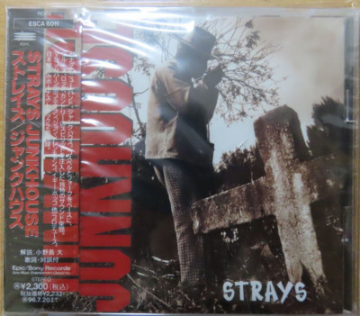 JUNKHOUSE Strays PROMO JAPAN CD ESCA 6011 NEW s8271