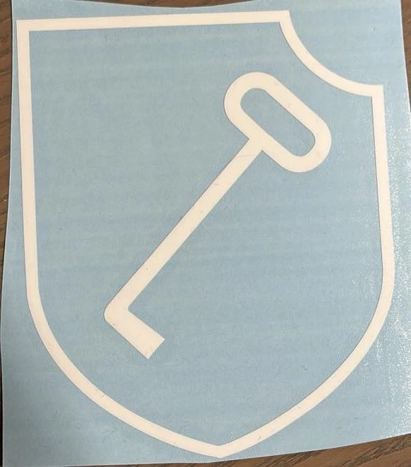 STICKYADDICTION WW2 WWII German Leibstandarte Key Panzer die cut vinyl decal sticker