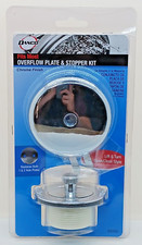 Danco Overflow Plate Stopper Kit Chrome Finish 88966
