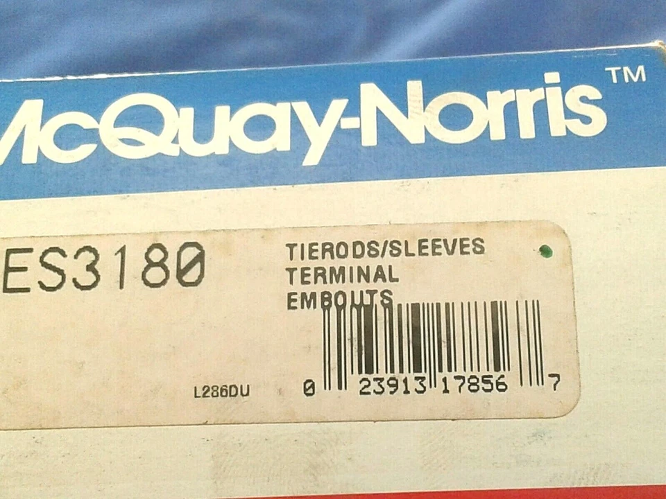 McQuay-Norris 领带杆端 # ES3180 内装福特 Probe 马自达 626 MX6 1988-92 — 第 2/4 张图片