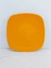 SALAD PLATE square Butterscotch orange NEW HOMER LAUGHLIN FIESTA 7 1/2 "
