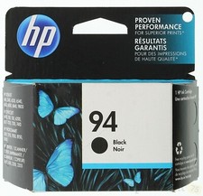 HP 94 Ink Cartridge - Black C8765WN 