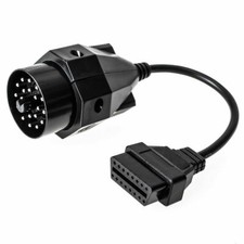 Diagnostic Adapter Plug Cable Bmw Obd 2 Obd 1 16 Pin X 20 Pin Socket Tool Cord