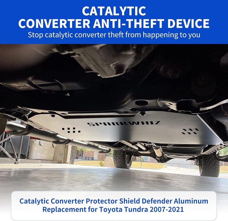 Catalytic Converter Shield Guard For 0721 Toyota Tundra AntiTheft
