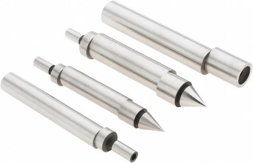 Mechanical Edge & Center Finder Set, Cone and Cylinder Head Type, 4 Pieces