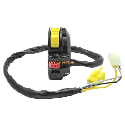 Handlebar Start Stop Headlight Switch for Suzuki Quadrunner 230 LT230GE LTF230