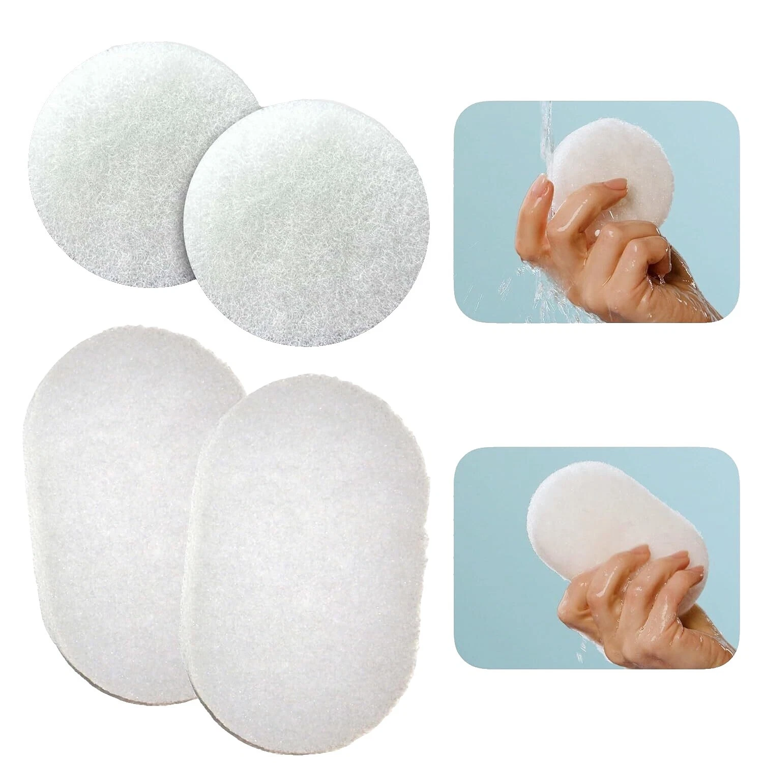 Skin Facial Scrub Sponges