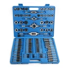 Combination TAP and Die Set Cutter Kit  Screw Extractor Remove Metric Size Set