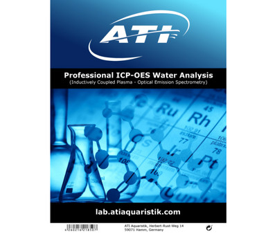 ATI ICP-OES Water Analysis Wassertest professionelle Wasseranalyse f. Meerwasser
