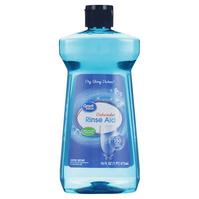 Liquid Rinse Agent, Unscented Scent, 16 Fluid Ounce, 1 Count