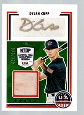 2022 USA Stars & Stripes Material Autograph #SSS-DC Dylan Cupp /399