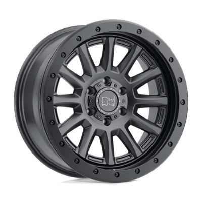 17X8.5 Black Rhino DUGGER 5X5.0 -18MM GUN BLACK