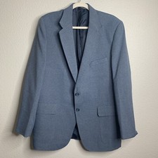 Vintage Menswear Levi's Action Suit 44R Suit Jacket Blue Excellent Condition