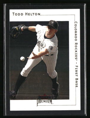 Todd Helton 2001 Fleer Premium #62  Baseball Card