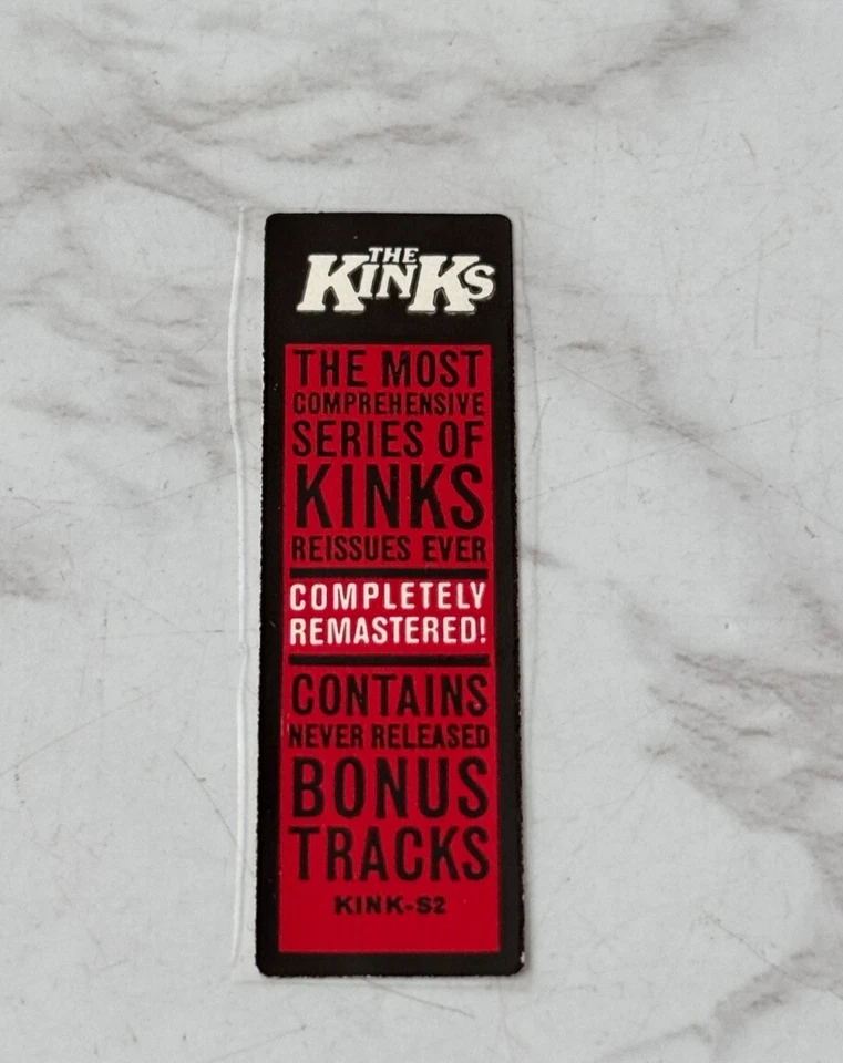 The Kinks Sleepwalker CD 1998 Konk 63467-79725-2 BONUS TRACKS! Hype Sticker HDCD - Image 3 of 4